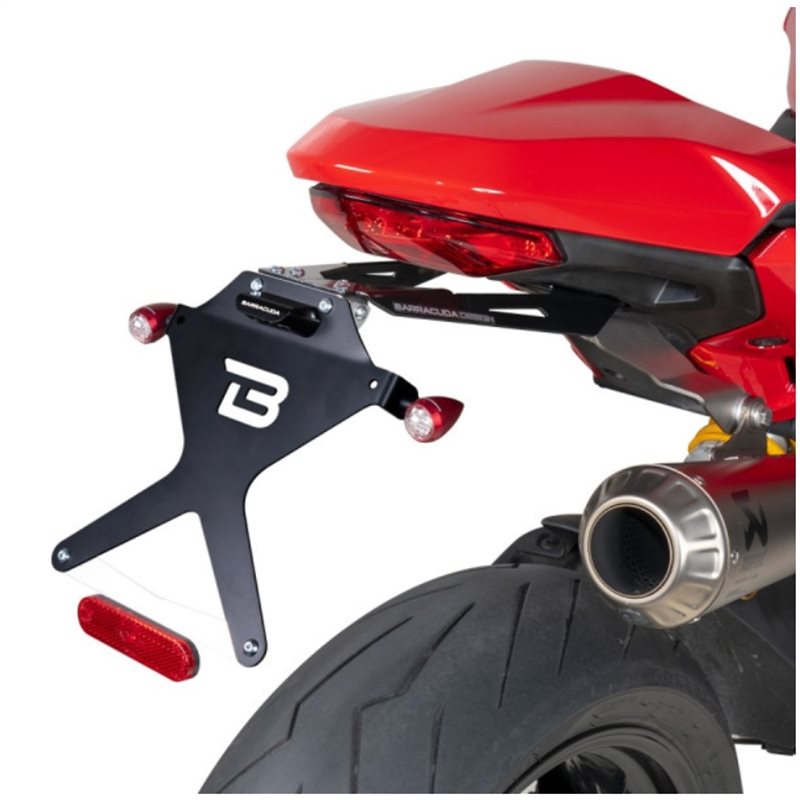 DUCATI SUPERSPORT 17'-20' PORTAMATRICULAS BARRACUDA DUCATI SUPERSPORT 17'-20' PORTAMATRICULAS BARRACUDA